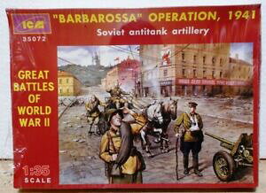 �y���������z�z�r�[�@�͌^�ԁ@�ԁ@���[�V���O�J�[ �o���o���b�T�\�A���`�^���Nicm 35072 barbarossa operation soviet anti tank artillery 1941 135