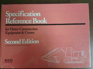 yzzr[@͌^ԁ@ԁ@[VOJ[ t@XubNN[specification refbook for heavy construction equipment amp; cranes 2nd ed1995