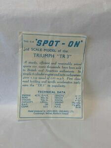 yzzr[@͌^ԁ@ԁ@[VOJ[ f[^XbvX|bgspot on 108 triumph tr3 debut des donnees techniques slip