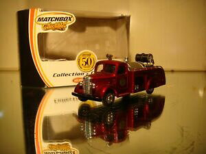 �y���������z�z�r�[�@�͌^�ԁ@�ԁ@���[�V���O�J�[ �}�b�`matchbox 1939 bedford fire engine