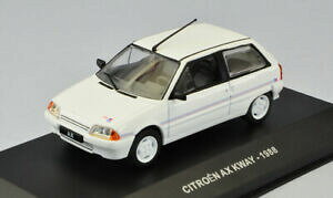 【送料無料】ホビー 模型車 車 レーシングカー シトロエンホワイトモデルcitroen ax kway 1988 white 143 model 4304900 solido
