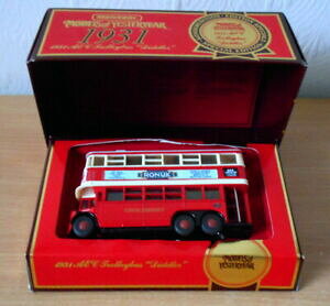 �y���������z�z�r�[�@�͌^�ԁ@�ԁ@���[�V���O�J�[ �}�b�`���f���g�����[�o�Xmatchbox models of yesteryear diecast vehicule 1931 aec trolleybus diddler