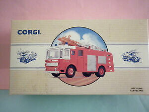 yzzr[@͌^ԁ@ԁ@[VOJ[ R[M[|vN[uhcorgi 97358 aec pump fire engine cleveland neuf mb