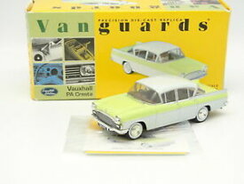 【送料無料】ホビー　模型車　車　レーシングカー ボククレスタvanguards 143 vauxhall pa cresta jaune et blanche