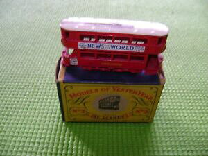 �y���������z�z�r�[�@�͌^�ԁ@�ԁ@���[�V���O�J�[ �{�b�N�X�}�b�`���f��lesney matchbox models of yesteryear tramcar n3 en boite dorigineboxed