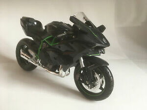 yzzr[@͌^ԁ@ԁ@[VOJ[ I[goCfkawasaki ninja h2 r, maisto moto modele 112, art 31101