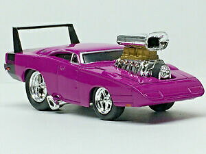 �y���������z�z�r�[�@�͌^�ԁ@�ԁ@���[�V���O�J�[ �}�V���f�C�g�i�~���gemuscle machines 69 dodge chargeur daytona violet avec rrs mint dessere 1