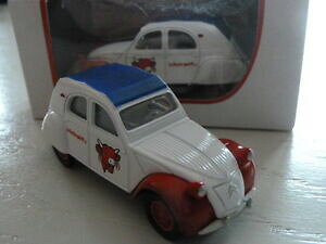 �y���������z�z�r�[�@�͌^�ԁ@�ԁ@���[�V���O�J�[ �C���`�V�g���G��norev 3 inches citroen 2cv la vache qui rit