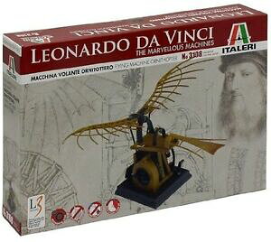 yzzr[@͌^ԁ@ԁ@[VOJ[ tCO}VIih_r`}VvX`bNfLbgflying machine ornithopter leonardo da vinci machines plastic kit model