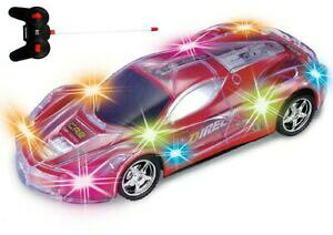 yzzr[@͌^ԁ@ԁ@[VOJ[ [gWIRg[tbVremote radio control car, with spectacular flashing led lights, safe and durable