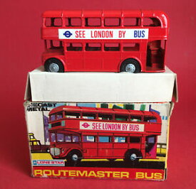 【送料無料】ホビー　模型車　車　レーシングカー ローンスターロンドンバス1972lone star 95 mm london routmaster bus no1259 exib