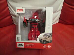 yzzr[@͌^ԁ@ԁ@[VOJ[ h[o[fBtF_[J[{bgo[Wrastar land rover defender rs transformable voiture vs robot red version