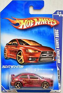 yzzr[@͌^ԁ@ԁ@[VOJ[ zbgzC[hot wheels 2009 plus rapide de ever 2008 lancer evolution 0110