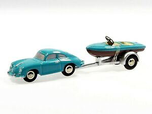 yzzr[@͌^ԁ@ԁ@[VOJ[ fsbR|VFg[[{[gJbgschuco piccolo porsche 356 a coupe avec remorque et bateau 450164700