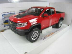 �y���������z�z�r�[�@�͌^�ԁ@�ԁ@���[�V���O�J�[ �V�{���[�R�����hchevrolet colorado zr2 2017 127 maisto red