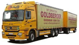 【送料無料】ホビー　模型車　車　レーシングカー トラックアクトロスawm camion mb actros mp2 lh ga khz goldberger