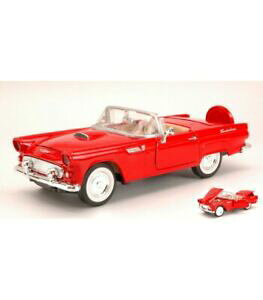 【送料無料】ホビー 模型車 車 レーシングカー フォードサンダーバードford thunderbird 1956 red 124