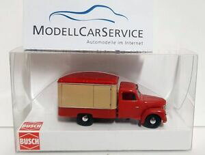 【送料無料】ホビー 模型車 車 レーシングカー ブッシュスーツケーストラックベージュbusch 187 52002 framo v9012 valise chariot, rougebeige