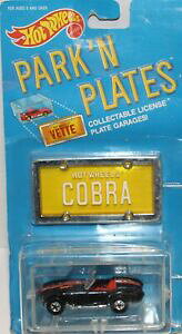 �y���������z�z�r�[�@�͌^�ԁ@�ԁ@���[�V���O�J�[ �R�u�����A�A�����J�v���[�ghotwheels cobra noir parking plaques rare usa seulement nice difficile a trouver