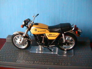 【送料無料】ホビー 模型車 車 レーシングカー モトバイクネットワークmoto bike bultaco metralla ixo 124 altaya 2 roues 1975