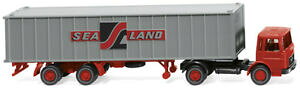yzzr[@͌^ԁ@ԁ@[VOJ[ wiking 052304 conteneur semiremorque on sealand 187 h0