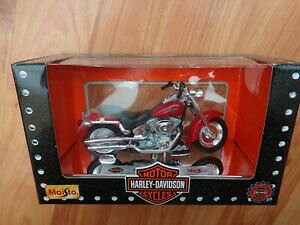 yzzr[@͌^ԁ@ԁ@[VOJ[ NVbNbhn[[_rbh\oCN118 maisto classic 2002 flstf fat boy rouge harley davidson moto velo