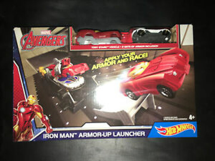 楽天市場 送料無料 ホビー 模型車 車 レーシングカー ホットホイールマーベルアイアンマンランチャートニースタークhot Wheels Marvel Avengers Iron Man Armorup Launcher Dkt30 Tony Stark Voiture Hokushin