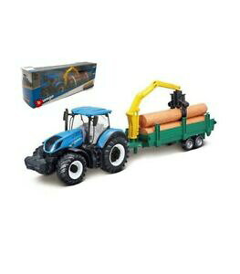 yzzr[@͌^ԁ@ԁ@[VOJ[ I_g^[g[[O holland t7315 tractor trailer wooden logs cm 26