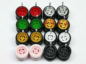 yzzr[@͌^ԁ@ԁ@[VOJ[ zbgzC[X|[NS^CZbg~bNXhot wheels 4 spoke high quality rubber tire 8 sets jdm 8 colors mix