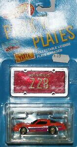 yzzr[@͌^ԁ@ԁ@[VOJ[ J}}[VAx[Xv[ghotwheels camaro z28 malaisie base parking plaques rare nice difficile a trouver