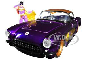 yzzr[@͌^ԁ@ԁ@[VOJ[ V{[Rxbg_CJXgR~bN1957 chevrolet corvette w diecast batgirl figure dc comics 124 by jada 30457