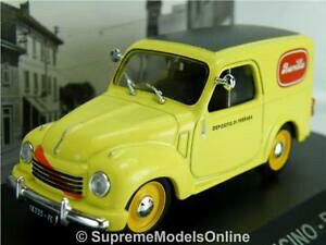 �y���������z�z�r�[�@�͌^�ԁ@�ԁ@���[�V���O�J�[ fiat 500 c modele van 1951 barilla echelle 143 jaune furgoncino k8967q