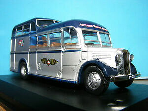 yzzr[@͌^ԁ@ԁ@[VOJ[ commer commando auto bus en argentbleu 176th echelle oo gauge ana