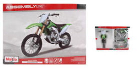 【送料無料】ホビー　模型車　車　レーシングカー modellino kit di montaggio moto maisto kawasaki kx 450f kit 112 motor bike