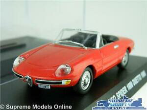 【送料無料】ホビー 模型車 車 レーシングカー アルファロメオスパイダーデュエットモデルサイズショーケースalfa romeo spider duetto modele de voiture 143 taille rouge vitrine 1966 norev 1600 t