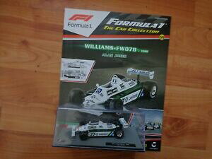 【送料無料】ホビー 模型車 車 レーシングカー フォーミュラカーコレクションウィリアムズアランジョーンズ#143 f1 formule 1 voiture collectionwilliams fw07b alan jones 1980 voiture mag 58