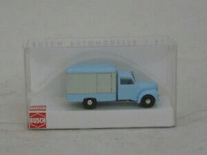 【送料無料】ホビー 模型車 車 レーシングカー スーツケースボックスbusch 52001 framo v9012 valise voiturebleublanc 187 neuf neuf dans sa boite