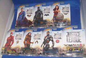 yzzr[@͌^ԁ@ԁ@[VOJ[ }jz[hzbgzC[[OZbgdc universe collecteur hot wheels justice league ensemble complet de 7, nouveau