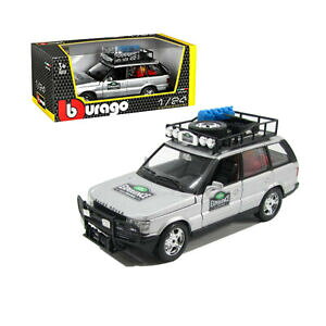 �y���������z�z�r�[�@�͌^�ԁ@�ԁ@���[�V���O�J�[ �����W���[�o�[���[�h�_modellino range rover road completo bburago 124 da collezione in metallo