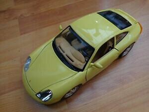 yzzr[@͌^ԁ@ԁ@[VOJ[ XP[NVbN|VFJ_CJXgfechelle 118 burago classic 1997 porsche carrera 911 yellow diecast voiture modele