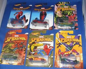 yzzr[@͌^ԁ@ԁ@[VOJ[ jo[XR~bNXpC_[}zbgzC[Zbgdc universe marvel comics spiderman hot wheels voitures ensemble complet de
