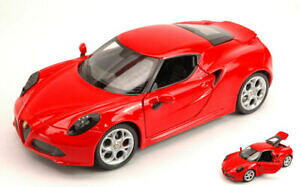 【送料無料】ホビー 模型車 車 レーシングカー アルファロメオダイカストミニチュアmodellino auto scala 124 alfa romeo 4c diecast modellismo statico miniature 4 c