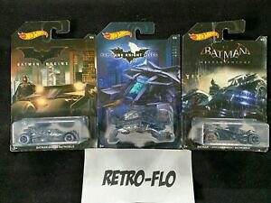 yzzr[@͌^ԁ@ԁ@[VOJ[ bgzbgzC[obg}R~bNRN^lot 3 voitures hot wheels batman dc comics collector neuf rare