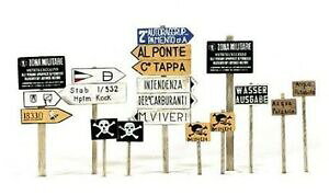 yzzr[@͌^ԁ@ԁ@[VOJ[ frNgAC^AhCcXJmodel victoria italian amp; german road signs miscellaneous scala 135 cod4063