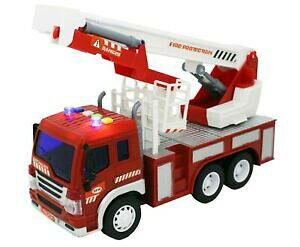 yzzr[@͌^ԁ@ԁ@[VOJ[ RXL[CgGWgbNTEhZbgAbvhtuk R rescue fire engine camion jouet avec lumieres et sons 116 light up toy f