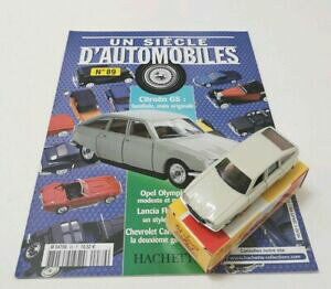 yzzr[@͌^ԁ@ԁ@[VOJ[ VgGIWi{bNXsolido citroen gs 1971 boite dorigine fascicule n89