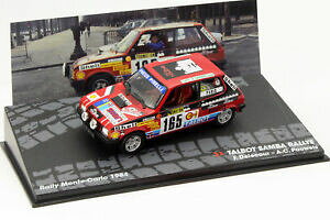 �y���������z�z�r�[�@�͌^�ԁ@�ԁ@���[�V���O�J�[ �l�b�g���[�N�����[�����[�����e�J�����t�����\���f���N�[��mag kd097, altaya ixo, talbot samba rallye, rallye montecarlo 1984 delecour