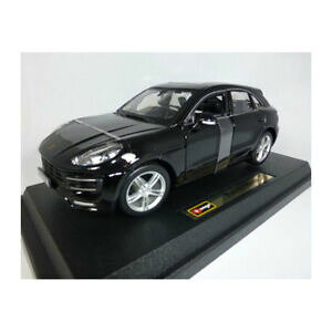 yzzr[@͌^ԁ@ԁ@[VOJ[ |VFubNsXP[fbburago 21077 porsche macan noir masstab 124 maquette de voiture neuf
