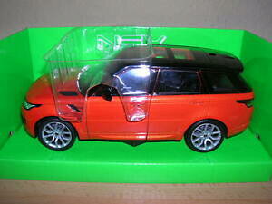 �y���������z�z�r�[�@�͌^�ԁ@�ԁ@���[�V���O�J�[ �����W���[�o�[�X�|�[�cwelly range rover sport rouge rouge, 124 article 24059w