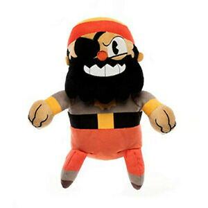 �y���������z�z�r�[�@�͌^�ԁ@�ԁ@���[�V���O�J�[ �L���v�e���v���Vcuphead capitaine brineybeard peluche
